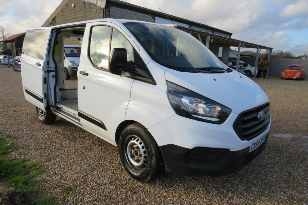 Ford Transit Custom 2.0 Tdci 105Ps Low Roof No Vat CX68BFP White #5