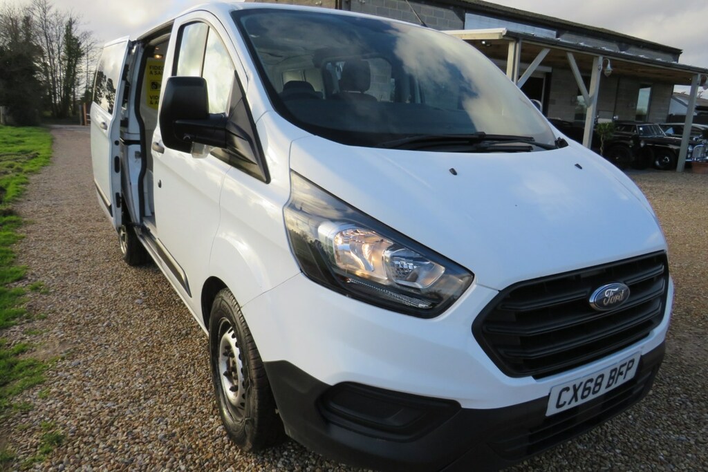 Ford Transit Custom 2.0 Tdci 105Ps Low Roof No Vat CX68BFP White #4