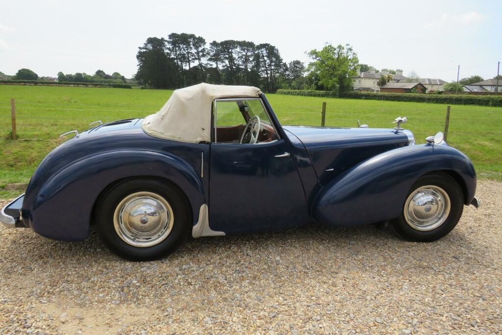 Triumph Roadster Convertible Blue #5