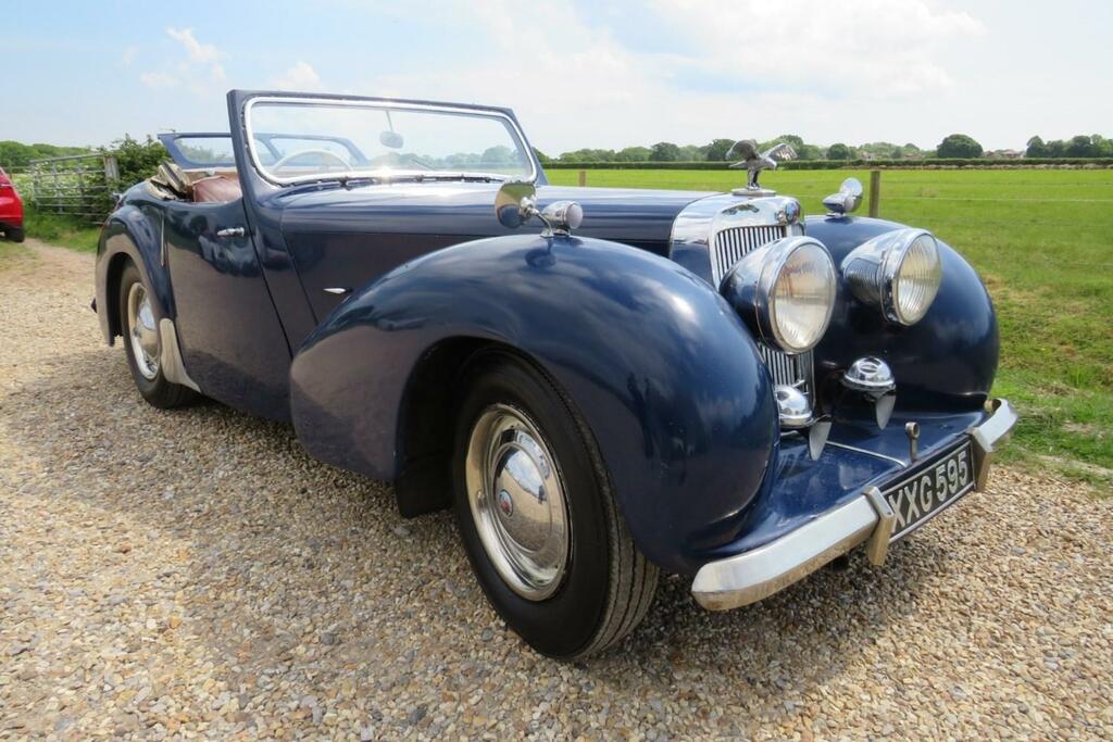 Triumph Roadster Convertible Blue