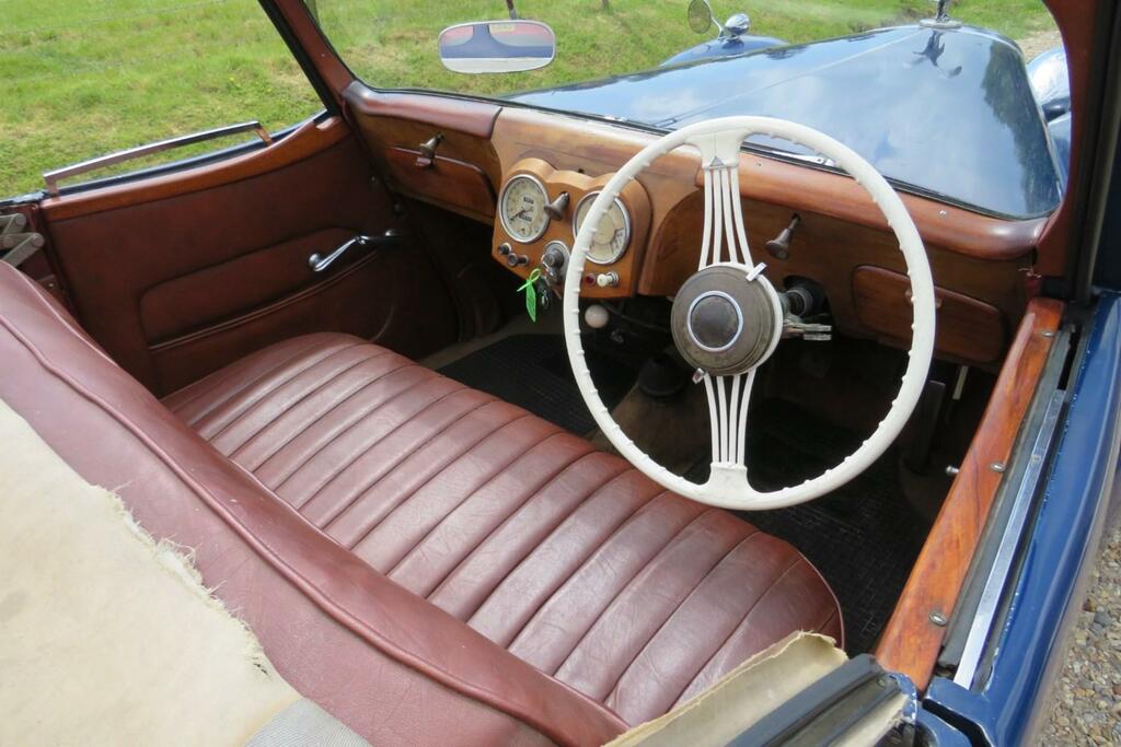 Triumph Roadster Convertible Blue #6