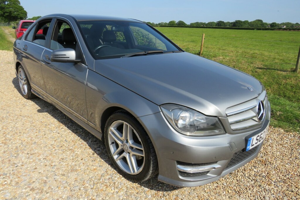 Mercedes-Benz C Class C180 Blueefficiency Amg Sport LS62BYA Brown #2