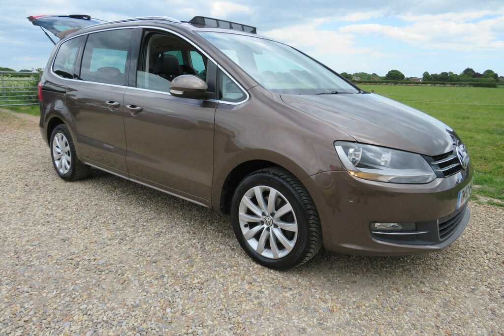 Volkswagen Sharan 2.0 Tdi Cr Bluemotion Tech 170 Sel Brown #2