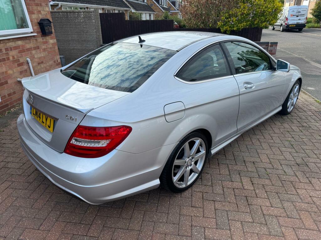 Mercedes-Benz C Class 2.1 C220 Cdi Amg Sport Edition G-tronic Euro 5 S LM14LYJ Silver #5