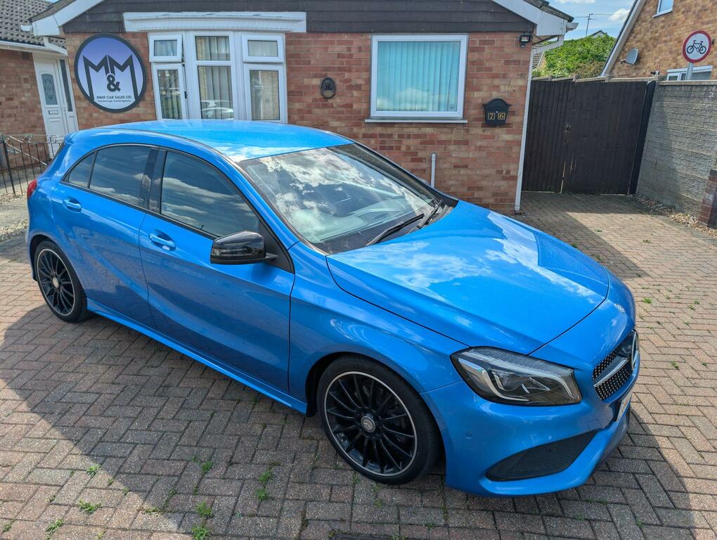 Mercedes-Benz A Class 2.1 A200d Amg Line Premium 7G-dct Euro 6 Ss 5 HG16MBX Blue #3