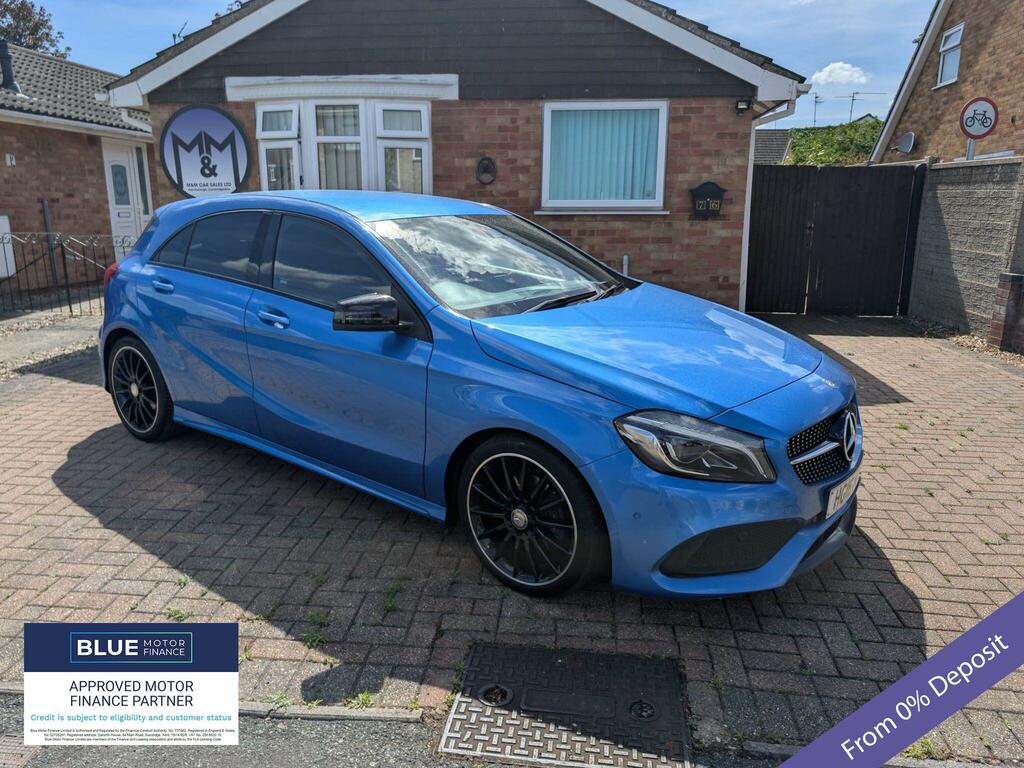 Mercedes-Benz A Class 2.1 A200d Amg Line Premium 7G-dct Euro 6 Ss 5 HG16MBX Blue