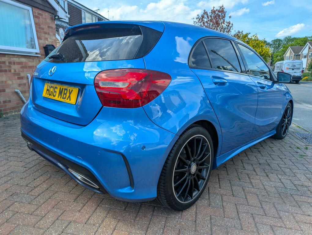 Mercedes-Benz A Class 2.1 A200d Amg Line Premium 7G-dct Euro 6 Ss 5 HG16MBX Blue #2