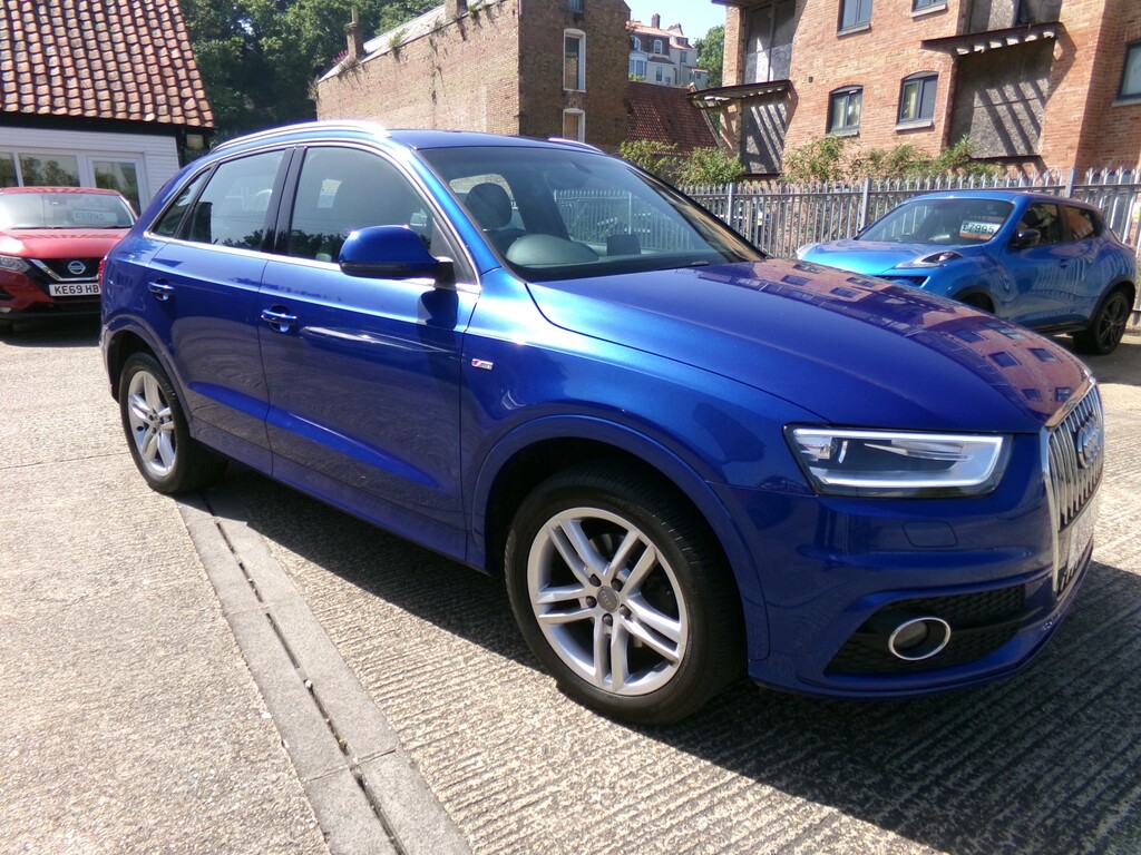 Audi Q3 Suv 2.0 Tdi S Line 2013 AO13UNR Blue #2