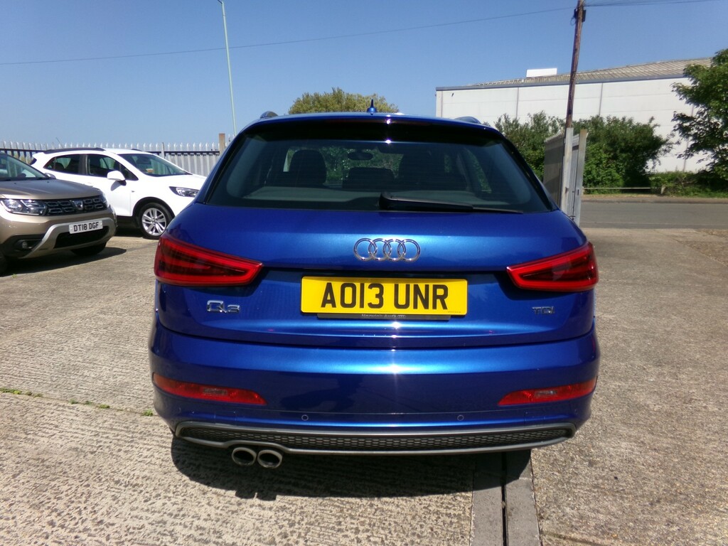 Audi Q3 Suv 2.0 Tdi S Line 2013 AO13UNR Blue #6