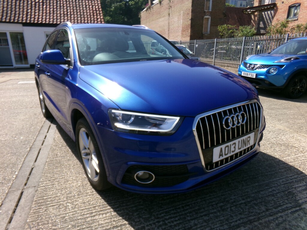 Audi Q3 Suv 2.0 Tdi S Line 2013 Blue