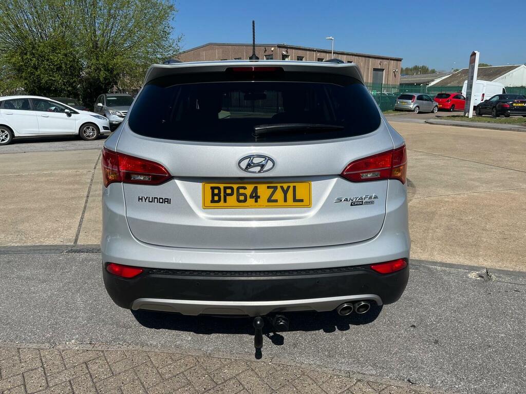 Hyundai Santa Fe Suv 2.2 Crdi Premium 4Wd Euro 5 7 Seat 2015 Silver #5