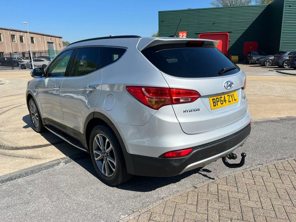 Hyundai Santa Fe Suv 2.2 Crdi Premium 4Wd Euro 5 7 Seat 2015 Silver #4