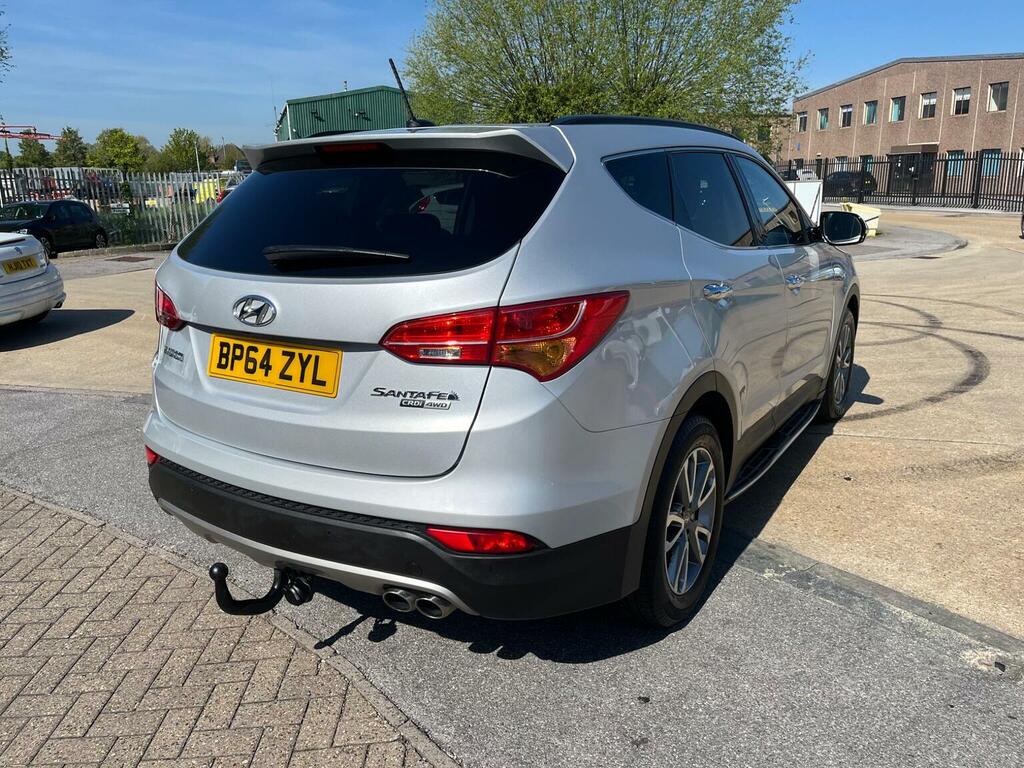 Hyundai Santa Fe Suv 2.2 Crdi Premium 4Wd Euro 5 7 Seat 2015 Silver #6