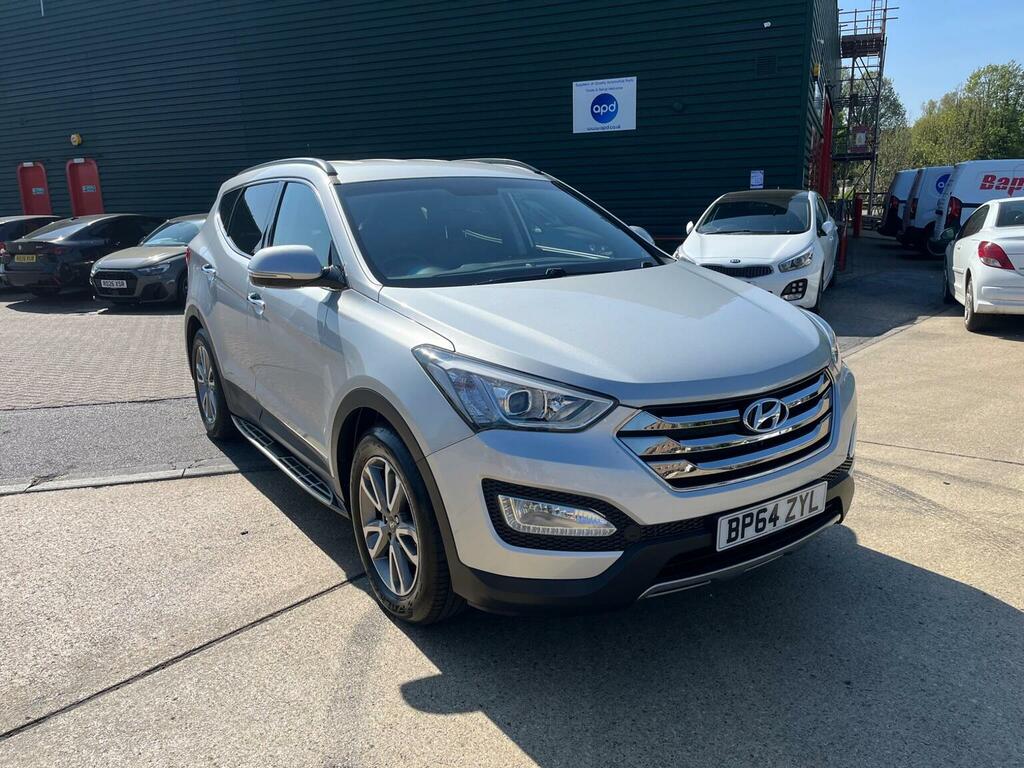 Hyundai Santa Fe Suv 2.2 Crdi Premium 4Wd Euro 5 7 Seat 2015 Silver