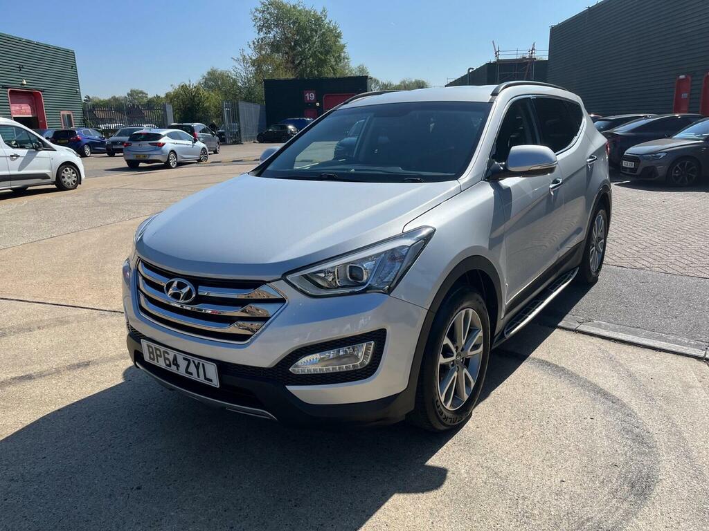 Hyundai Santa Fe Suv 2.2 Crdi Premium 4Wd Euro 5 7 Seat 2015 Silver #3