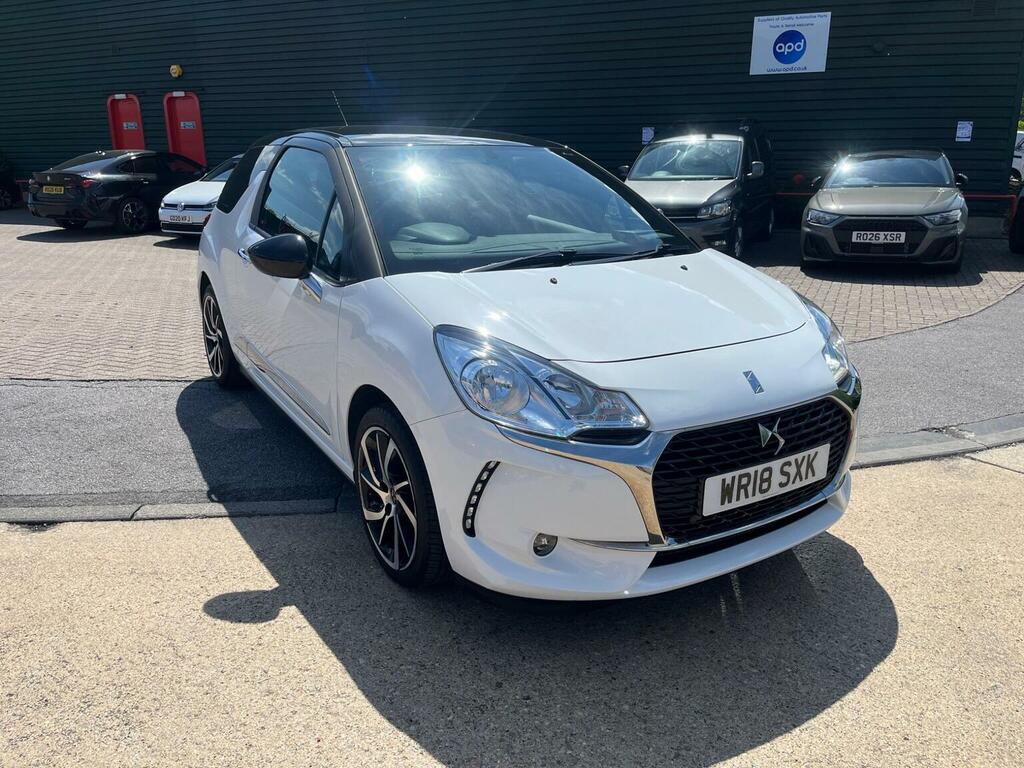 DS DS 3 Hatchback 1.2 Puretech Connected Chic Euro 6 Ss White
