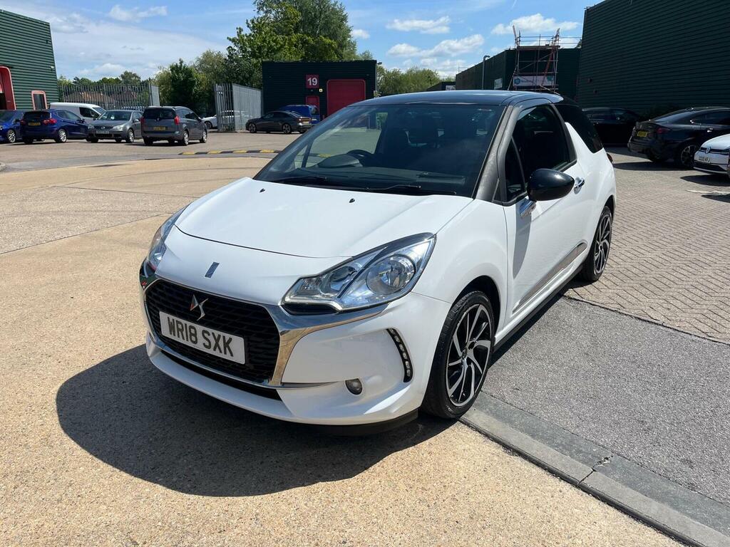 DS DS 3 Hatchback 1.2 Puretech Connected Chic Euro 6 Ss White #3