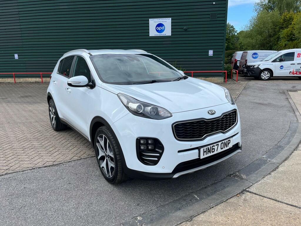 Kia Sportage Suv 1.7 Crdi Gt-line Edition Euro 6 Ss 201 White