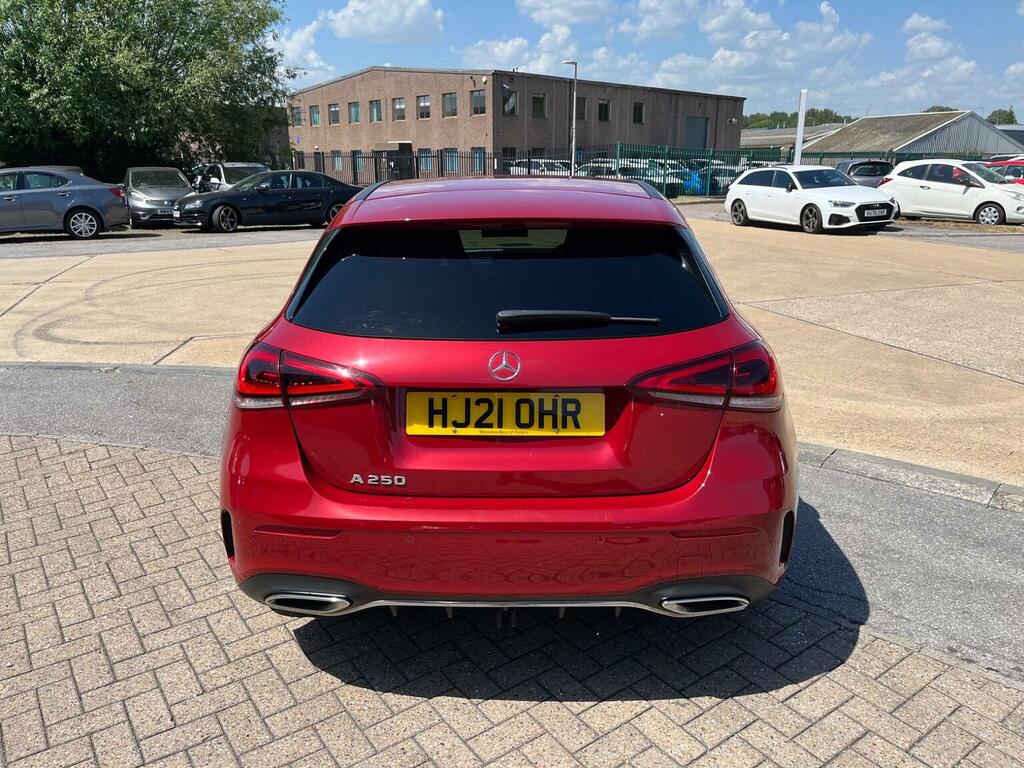 Mercedes-Benz A Class Hatchback 2.0 A250 Amg Line Premium Plus 2 7G-dc HJ21OHR Red #6