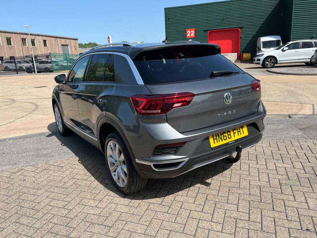 Volkswagen T-Roc Suv 1.6 Tdi Sel Euro 6 Ss 201868 HN68FHT Grey #4