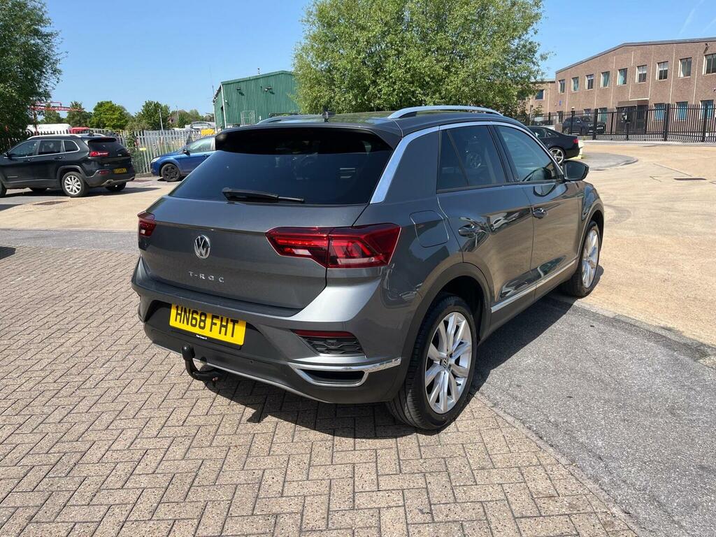 Volkswagen T-Roc Suv 1.6 Tdi Sel Euro 6 Ss 201868 HN68FHT Grey #6