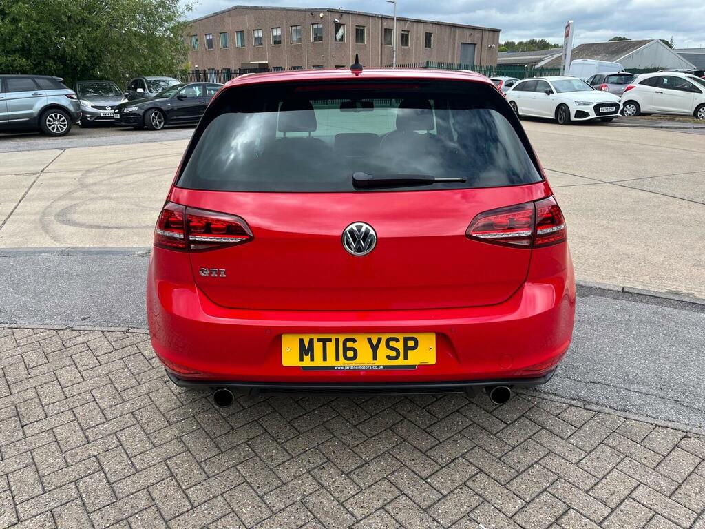 Volkswagen Golf Hatchback 2.0 Tsi Bluemotion Tech Gti Euro 6 Ss MT16YSP Red #5