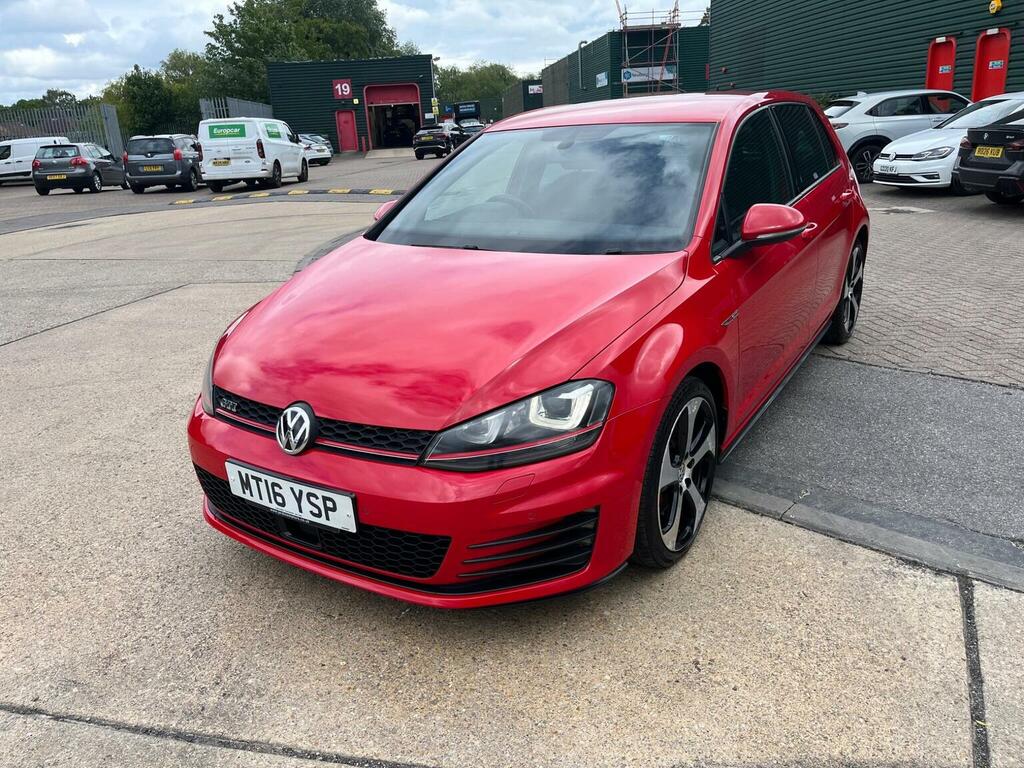 Volkswagen Golf Hatchback 2.0 Tsi Bluemotion Tech Gti Euro 6 Ss MT16YSP Red #3