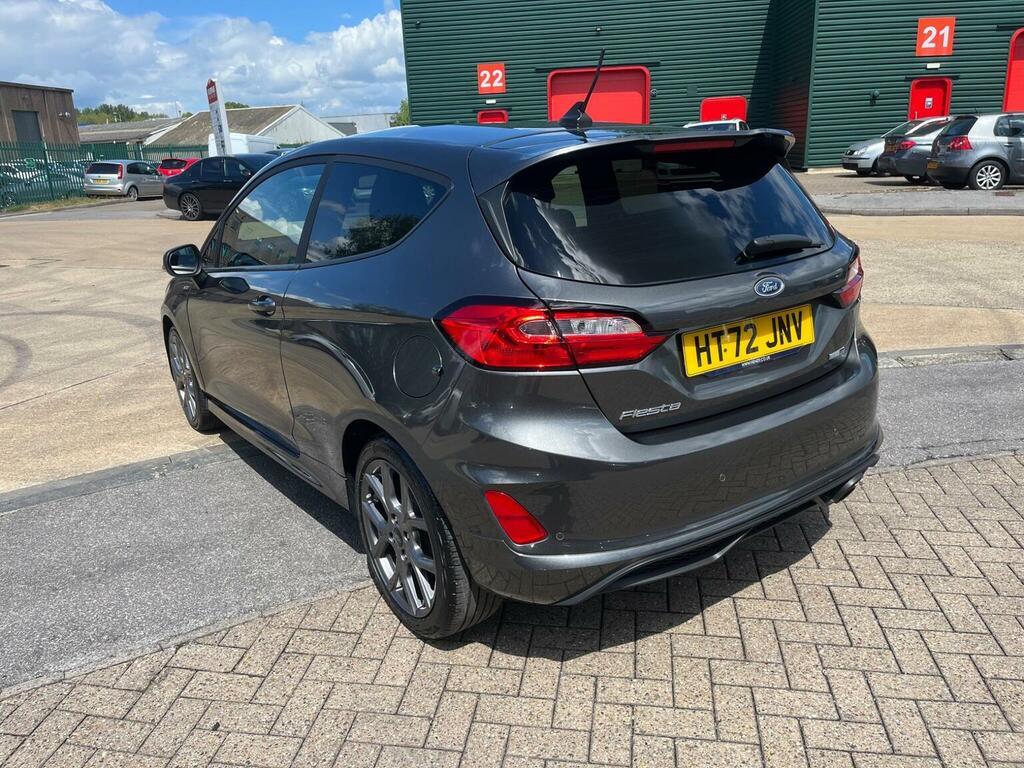 Ford Fiesta Hatchback 1.0T Ecoboost Mhev St-line Edition Euro HT72JNV Grey #4