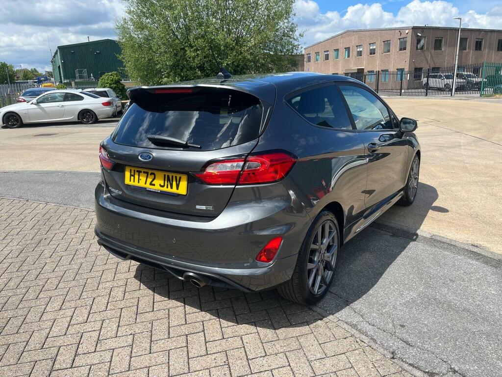 Ford Fiesta Hatchback 1.0T Ecoboost Mhev St-line Edition Euro HT72JNV Grey #6