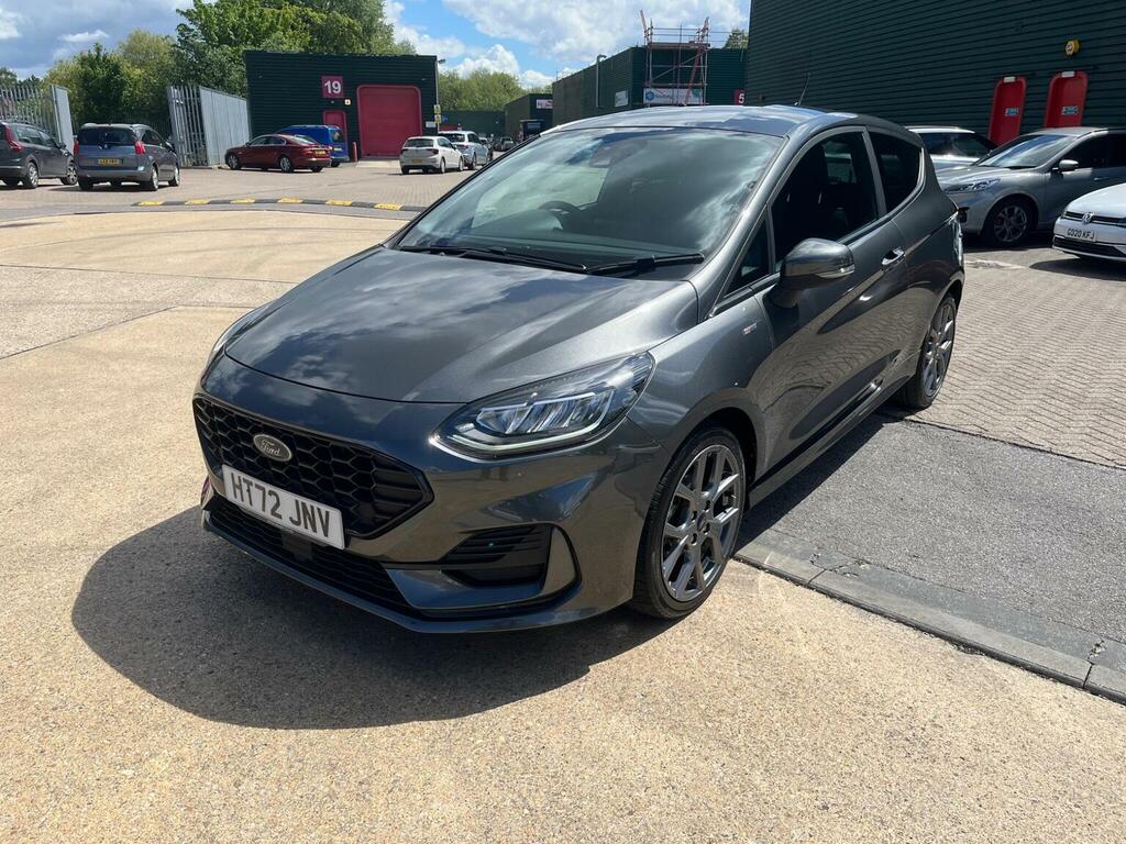 Ford Fiesta Hatchback 1.0T Ecoboost Mhev St-line Edition Euro HT72JNV Grey #3