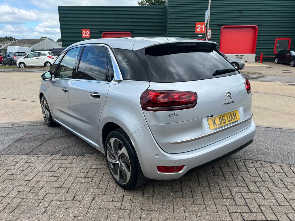 Citroen C4 Picasso Mpv 1.6 Thp Exclusive Eat6 Euro 6 Ss 2015 Silver #4