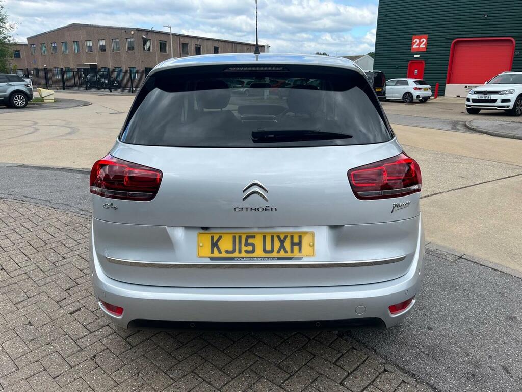 Citroen C4 Picasso Mpv 1.6 Thp Exclusive Eat6 Euro 6 Ss 2015 Silver #5
