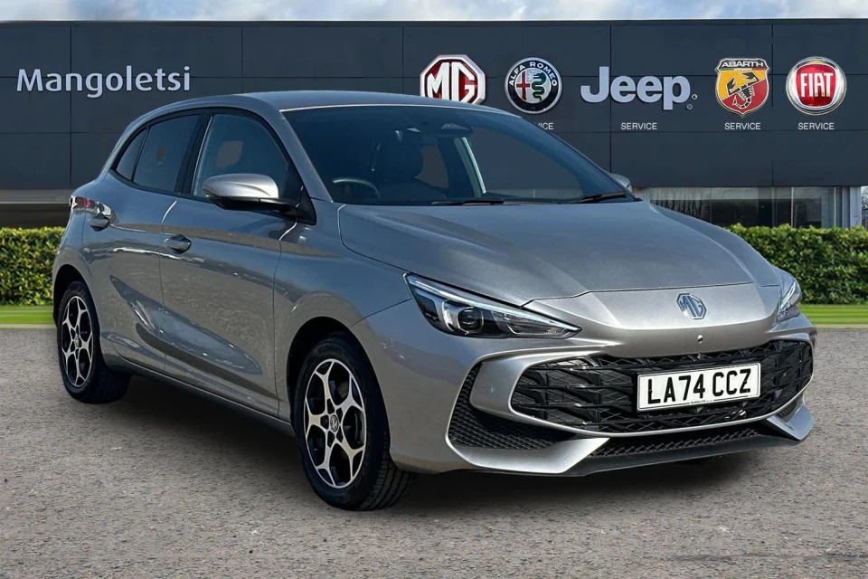 MG MG3 1.5 Hybrid Trophy Euro 6 Ss LA74CCZ Silver #2