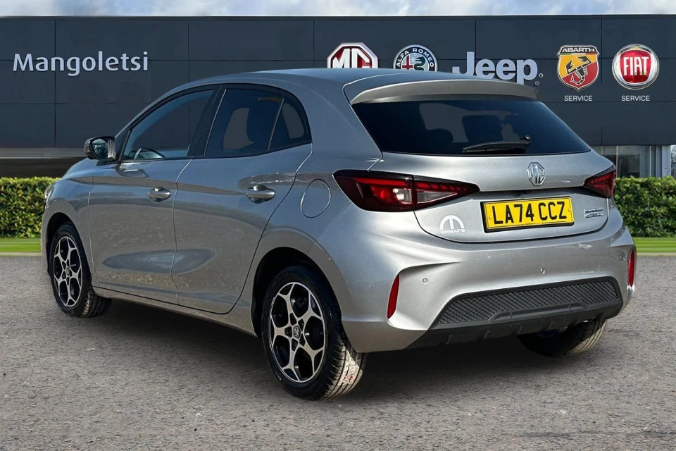 MG MG3 1.5 Hybrid Trophy Euro 6 Ss LA74CCZ Silver #5