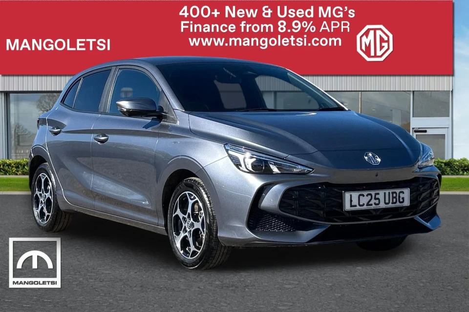 MG MG3 1.5 Hybrid Trophy Euro 6 Ss Grey