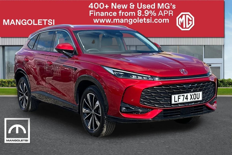 MG HS 1.5 T-gdi Trophy Euro 6 Ss LF74XOU Red #2