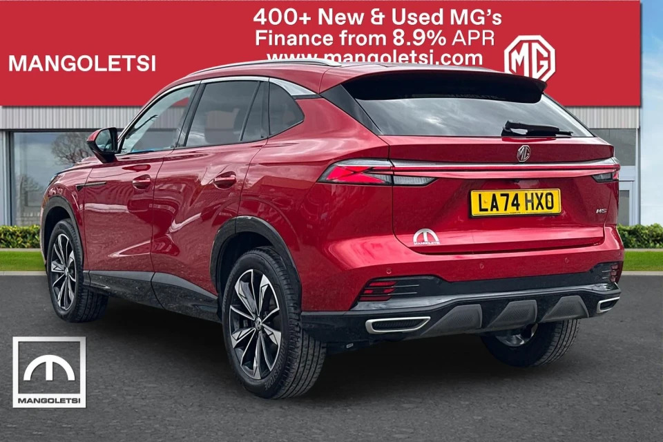 MG HS 1.5 T-gdi Trophy Dct Euro 6 Ss LA74HXO Red #6
