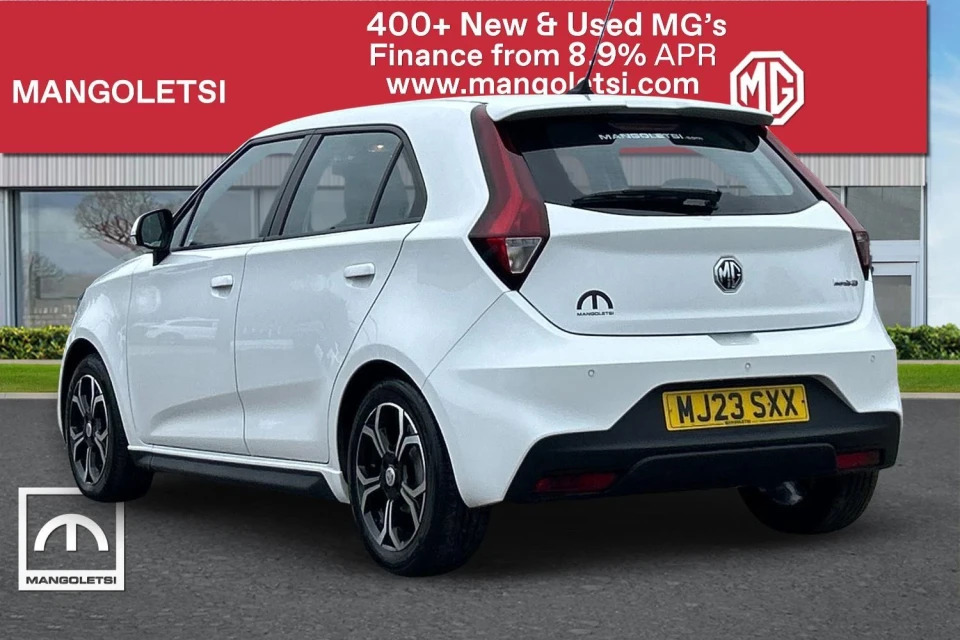 MG MG3 1.5 Vti-tech Excite Euro 6 Ss MJ23SXX White #6