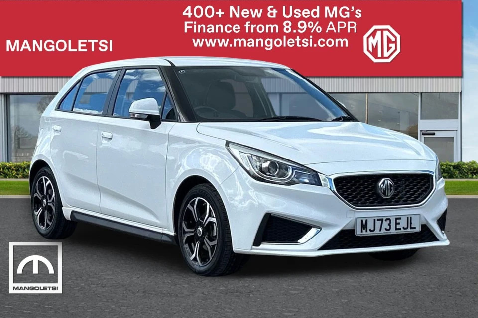 MG MG3 1.5 Vti-tech Exclusive Nav Euro 6 Ss White
