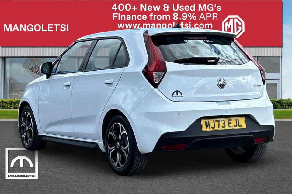 MG MG3 1.5 Vti-tech Exclusive Nav Euro 6 Ss MJ73EJL White #5