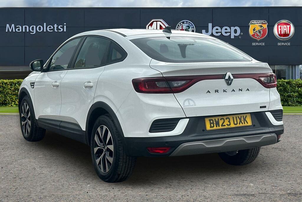 Renault Arkana 1.6 E-tech Evolution 2Wd Euro 6 Ss BW23UXK White #3