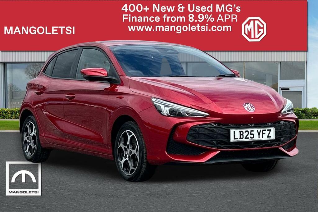 MG MG3 1.5 Hybrid Trophy Euro 6 Ss Red