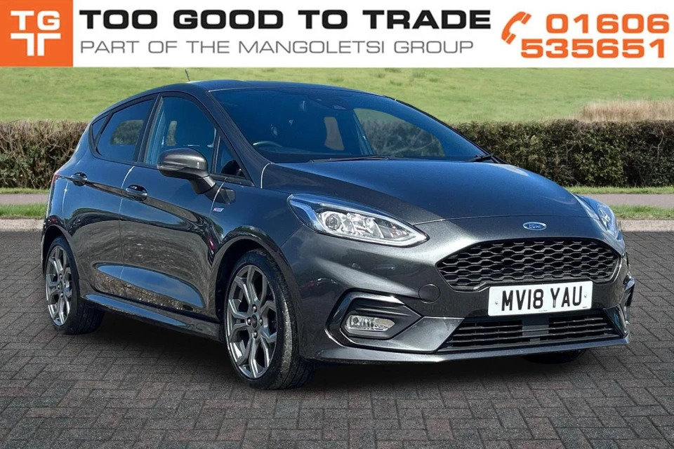 Ford Fiesta 1.0T Ecoboost St-line X Euro 6 Ss Grey