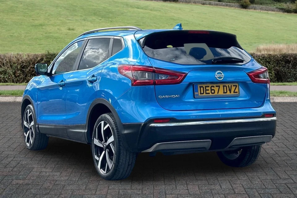 Nissan Qashqai 1.2 Dig-t Tekna Xtron Euro 6 Ss DE67DVZ Blue #6