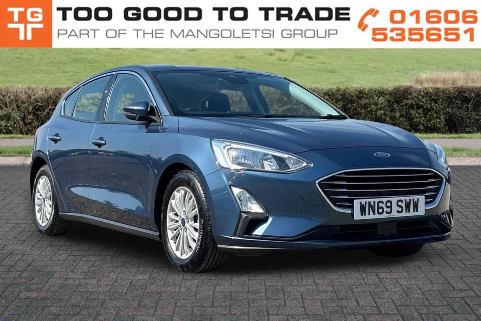 Ford Focus 1.0T Ecoboost Titanium Euro 6 Ss Blue