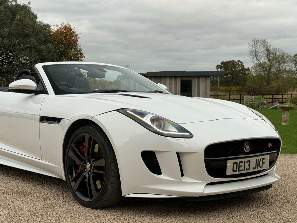 Jaguar F-Type 5.0 V8 S Euro 5 Ss White #5