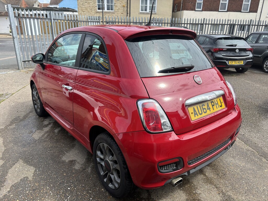 Fiat 500 Hatchback 1.2 500 1.2 69Hp S 2014 Red #6