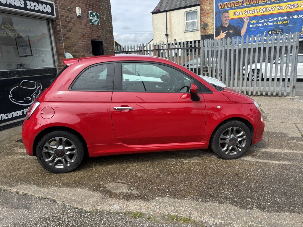 Fiat 500 Hatchback 1.2 500 1.2 69Hp S 2014 Red #4