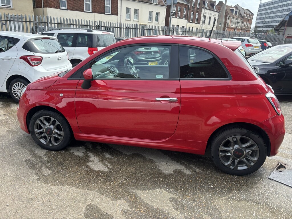 Fiat 500 Hatchback 1.2 500 1.2 69Hp S 2014 Red #5