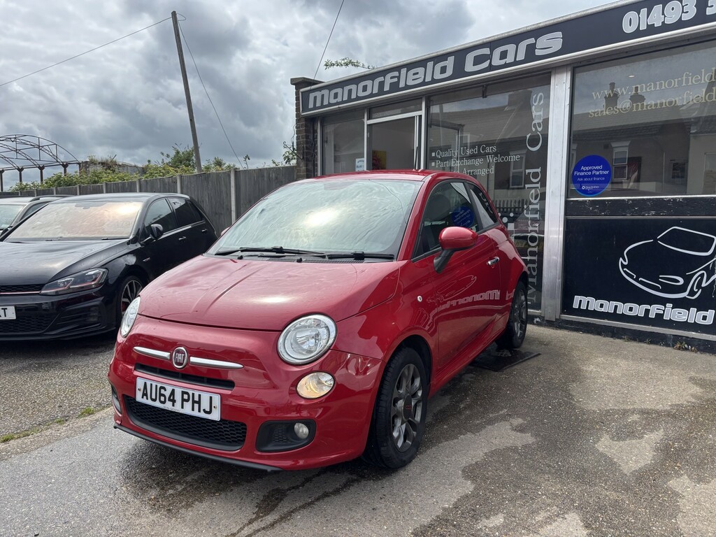 Fiat 500 Hatchback 1.2 500 1.2 69Hp S 2014 Red